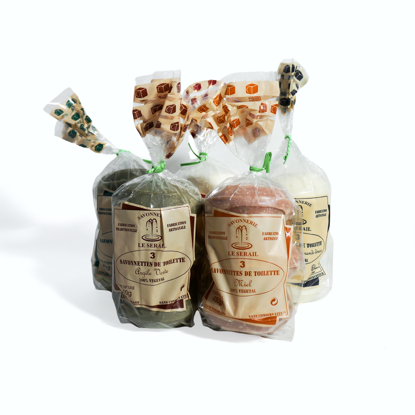SAVONS DE TOILETTE PACK 150G RONDS