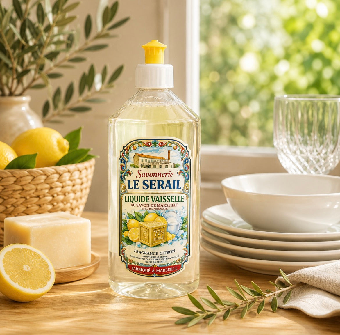 Liquide de vaisselle de Marseille ￼