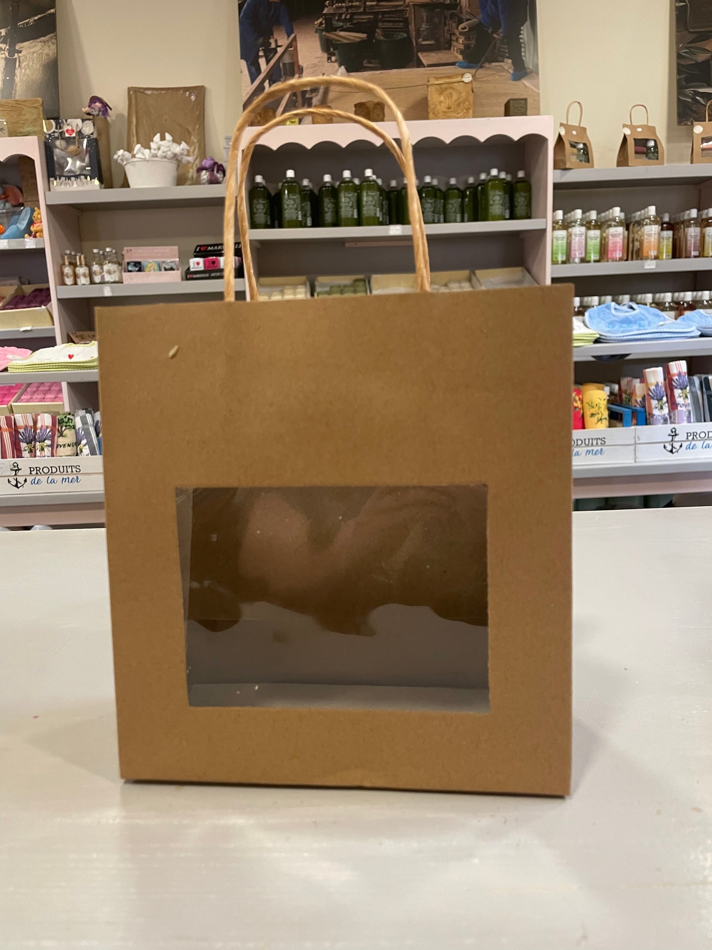 Coffrets sacs kraft personnalisables